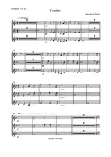 Passion – Stimmen Trompete 1-3 C